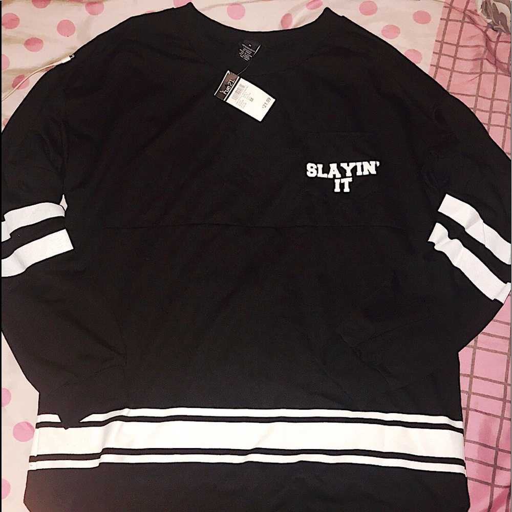 Rue21 Fashionable Through-over Long sleeve Tee